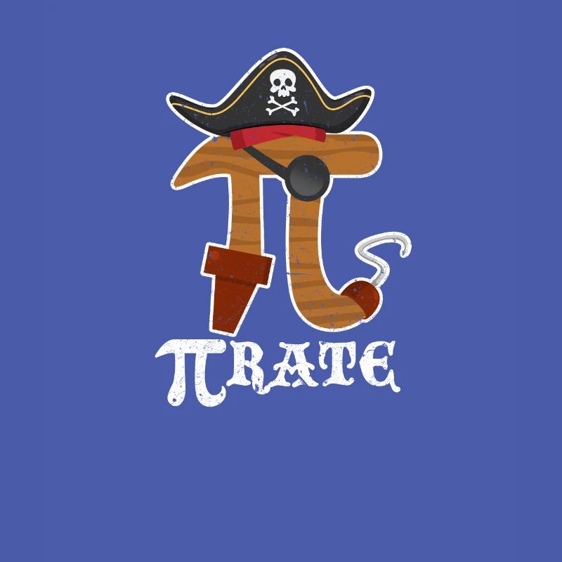 Pi Pirate Math Math Nerd Geek Gift