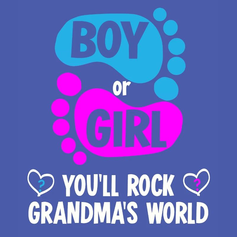 Babyparty Mädchen oder Junge Opa