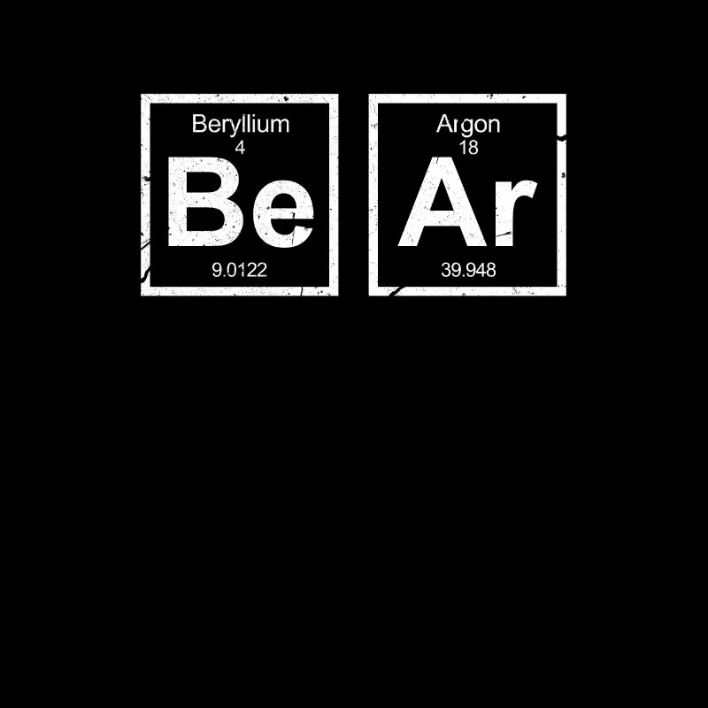 Bear Chemistry Bear Bear Gift
