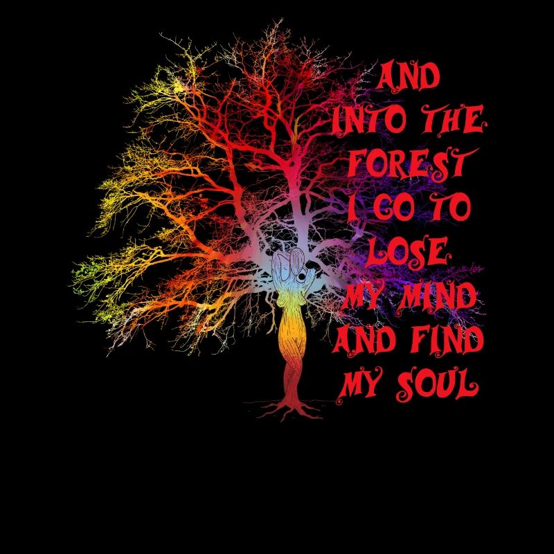 Fantasy forest gradient