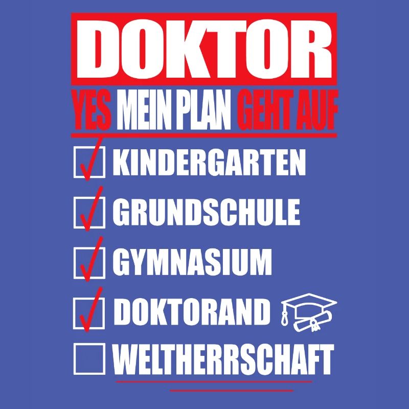 DOKTOR DOKTORAND MEIN PLAN ABSCHLUSS Geschenke