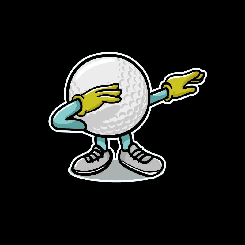 Dabbing Golf Ball