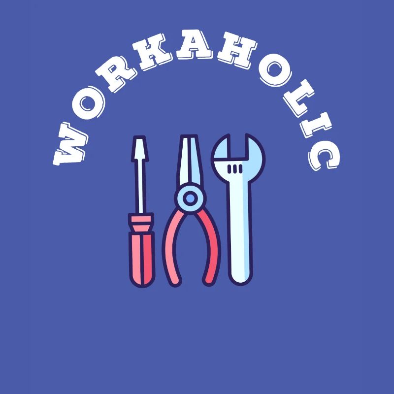 Ich bin Workaholic Geschenkidee Geburtstag