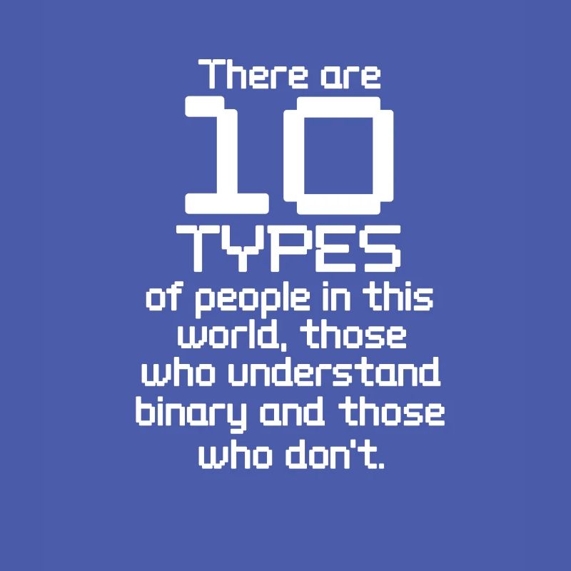 Cadeau de nerd informatique programmeur de code binaire