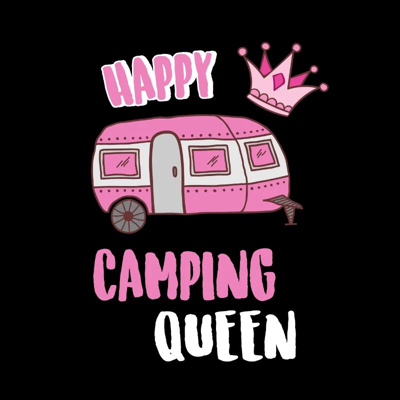 Happy Camping Queen