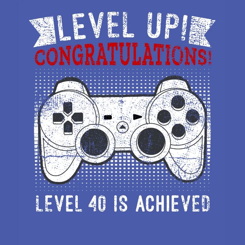 40 Anniversaire Level Up 40 Console de jeu