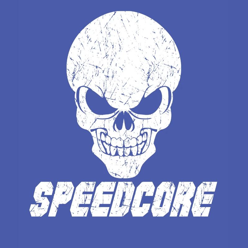 Speedcore Skull Techno
