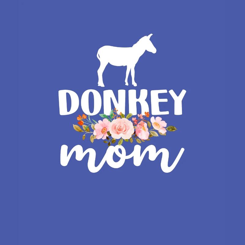 Esel Mutter Bauernhof Donkey Muttertag Geschenk