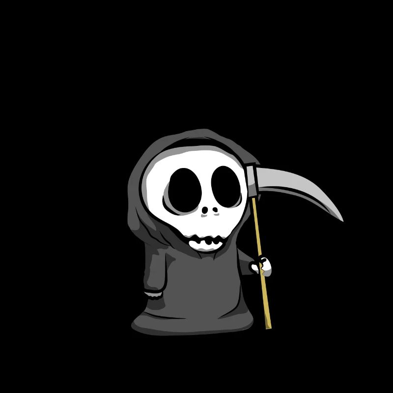 Smile you can not kill them all - Grim Reaper