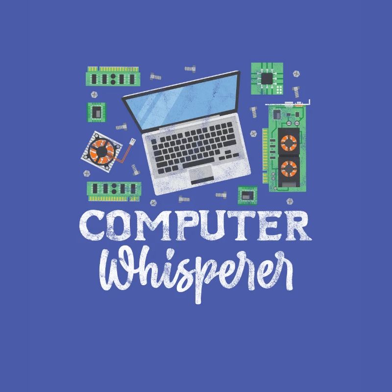 Computer Nerd PC Programmierer Informatik Geschenk