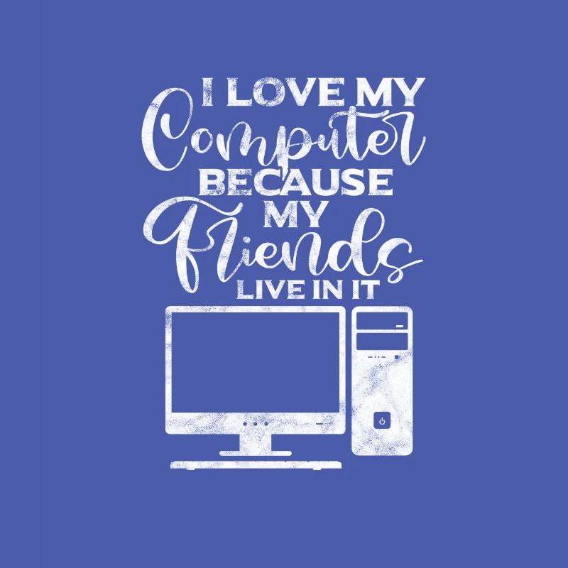 Computer Nerd PC Programmierer Informatik Geschenk