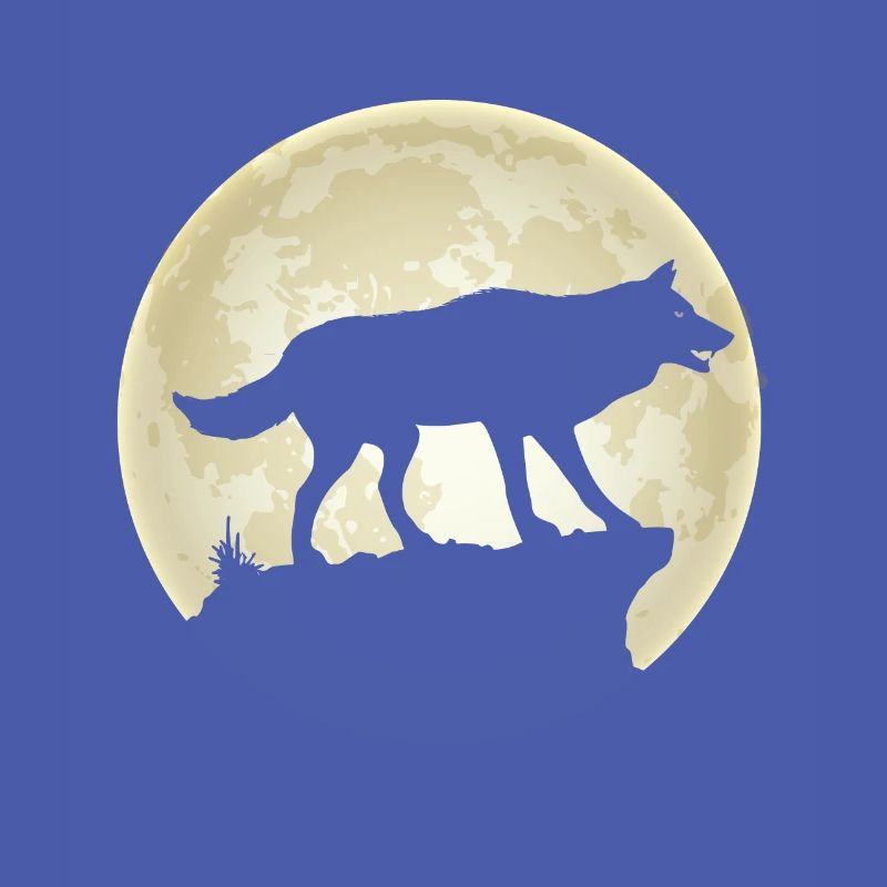 Full Moon Wolf Pack Wolf Pack