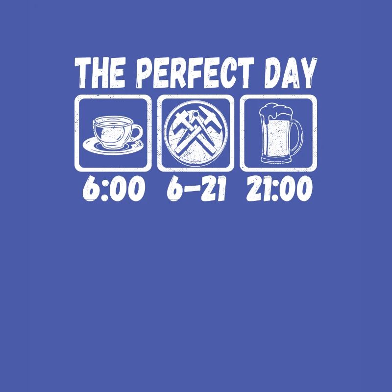 Der Perfekte Tag eines Dachdeckers Zimmerer