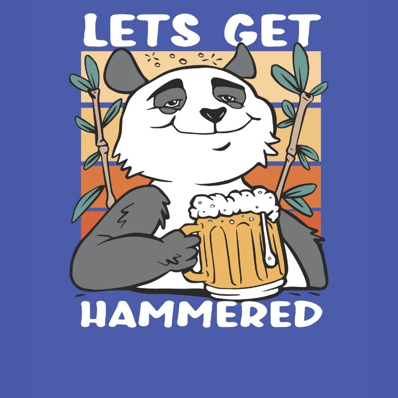 Faisons marteler panda bear beer joke
