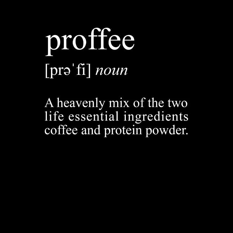 Proffee Definition Protein Powder Coffee
