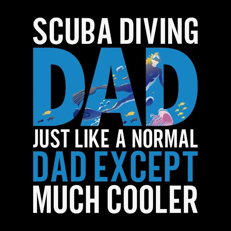 Scuba Diving Gift Underwater Scuba Diver