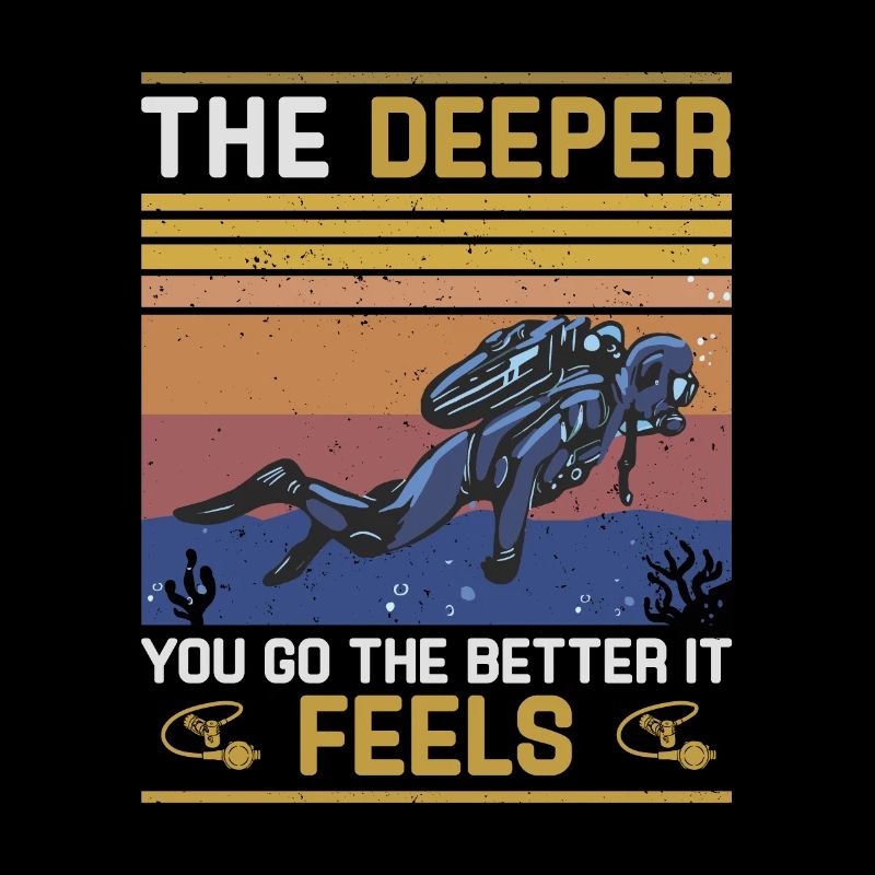 Scuba Diving Gift Underwater Scuba Diver