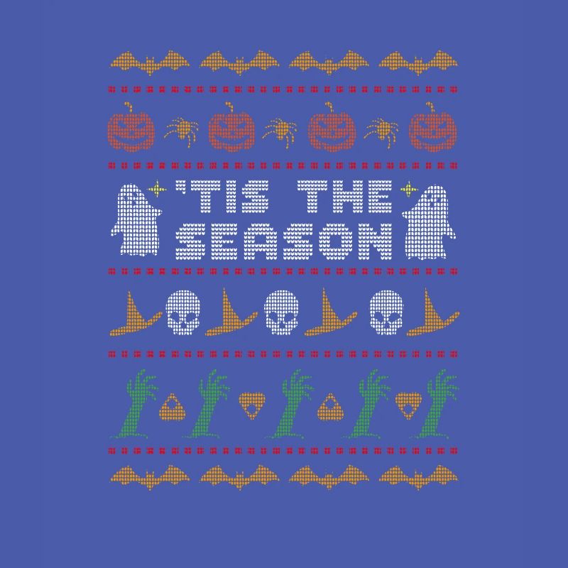 C’est la saison, pull de Noël moche Halloween