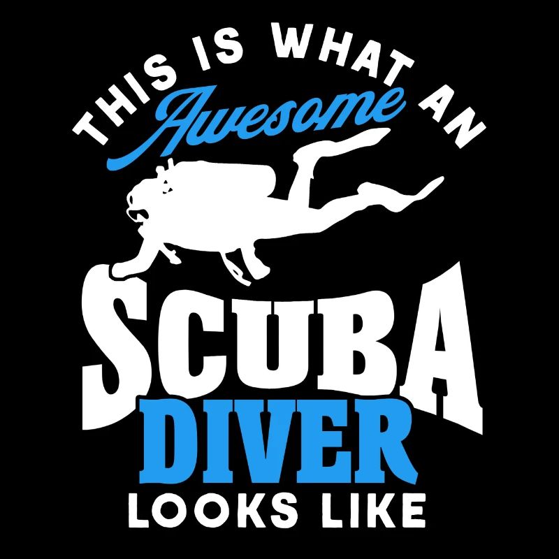 Scuba Diving Gift Underwater Scuba Diver