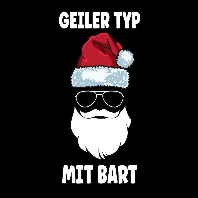 Geilertypmitbart Weihnachten Bartträger Bart