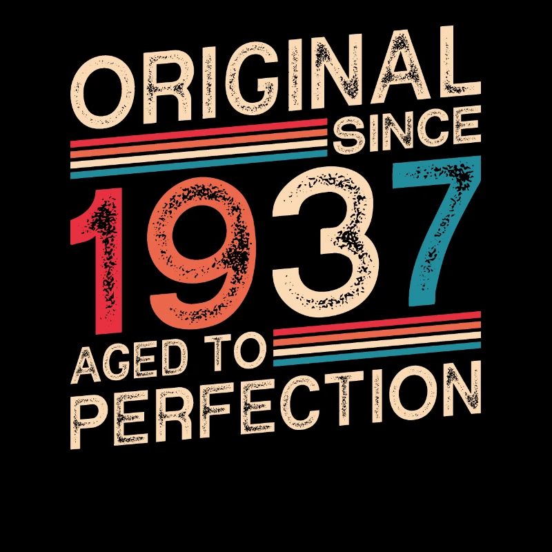 Vintage Geburtstag Original Geschenkidee 1937