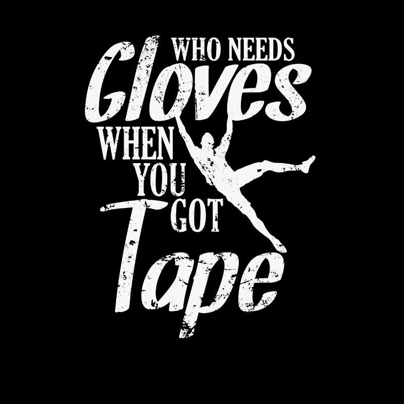 Who needs Gloves when you got Tape bouldern