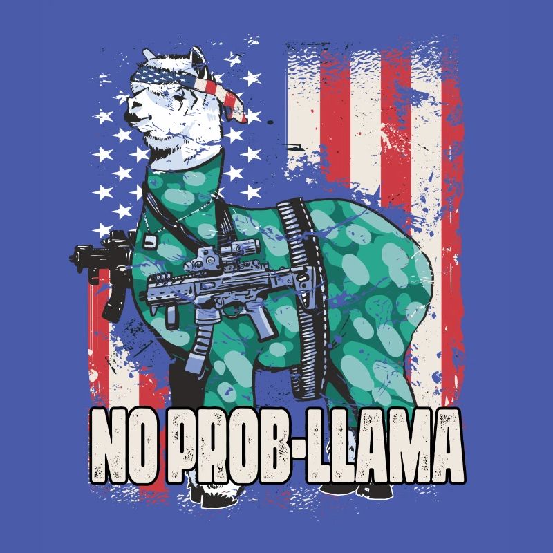 LLambo Alpaca Llama Funny NO PROB-LLAMA