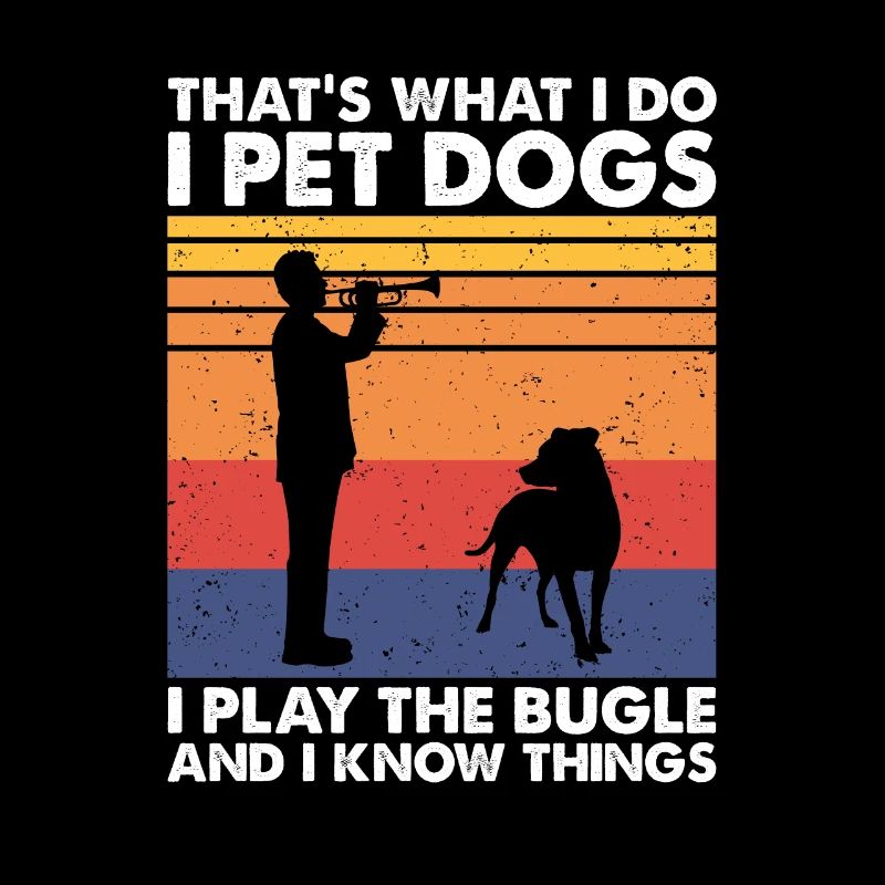 C’est ce que les chiens de compagnie jouent au clairon savent des choses