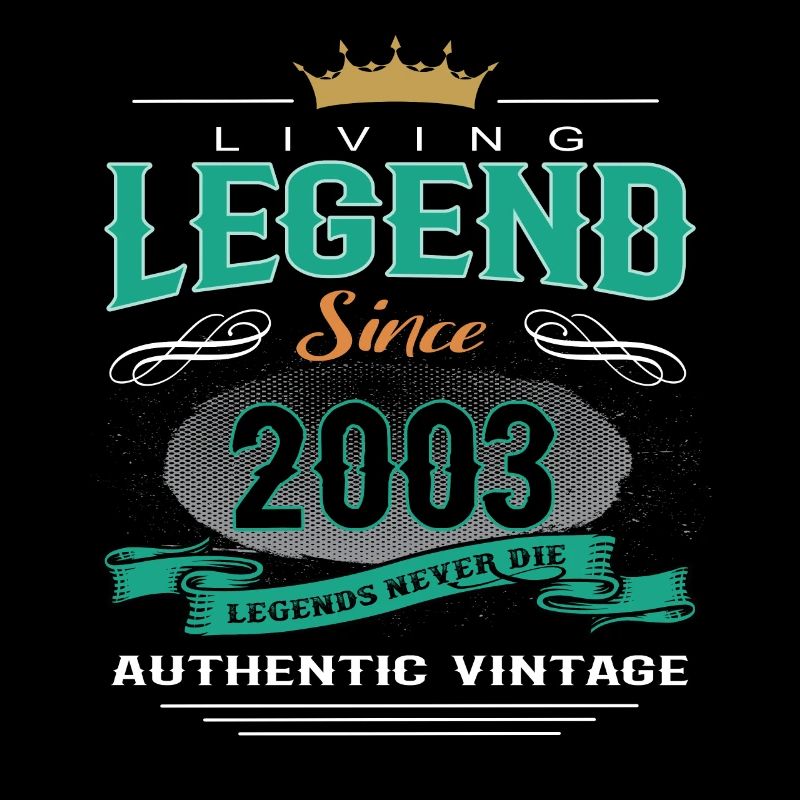 Geburtstag - Lebende Legende Seit 2003