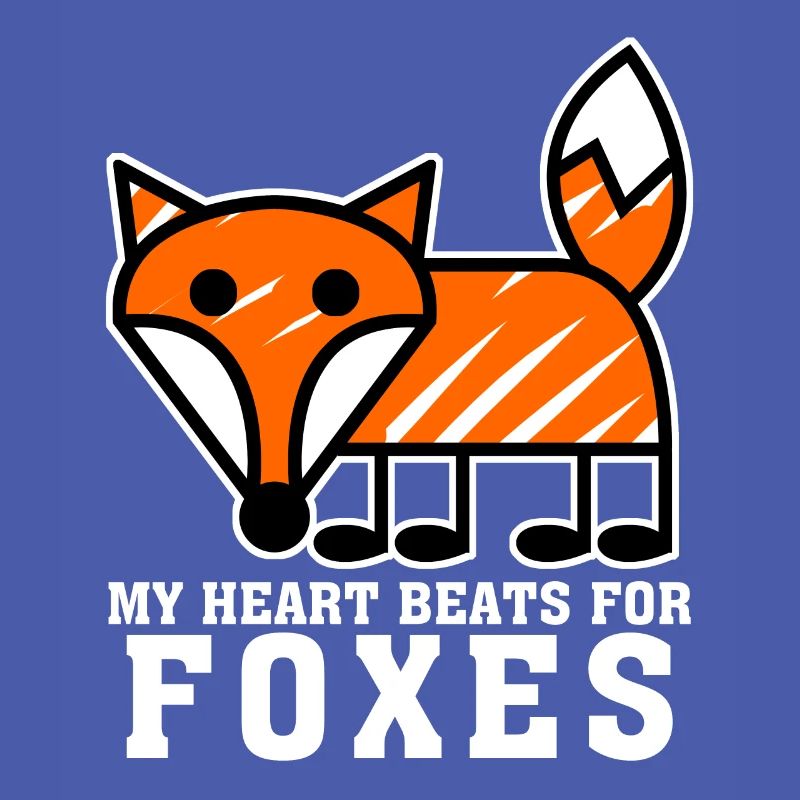 Fuchs Spruch mit Rotfuchs