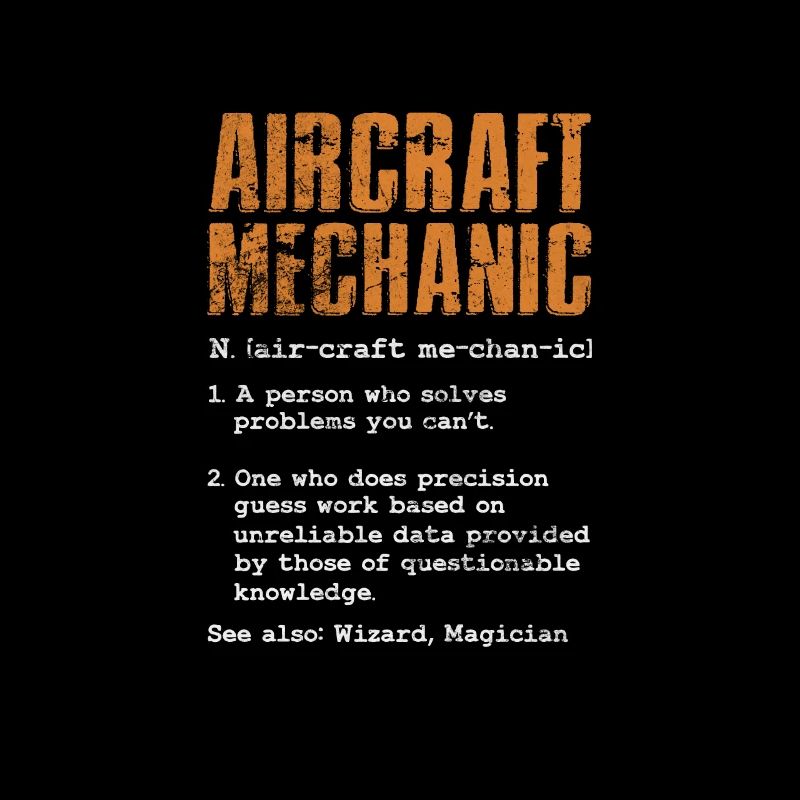 Flugzeugmechaniker Luftfahrt Flugzeug Geschenk