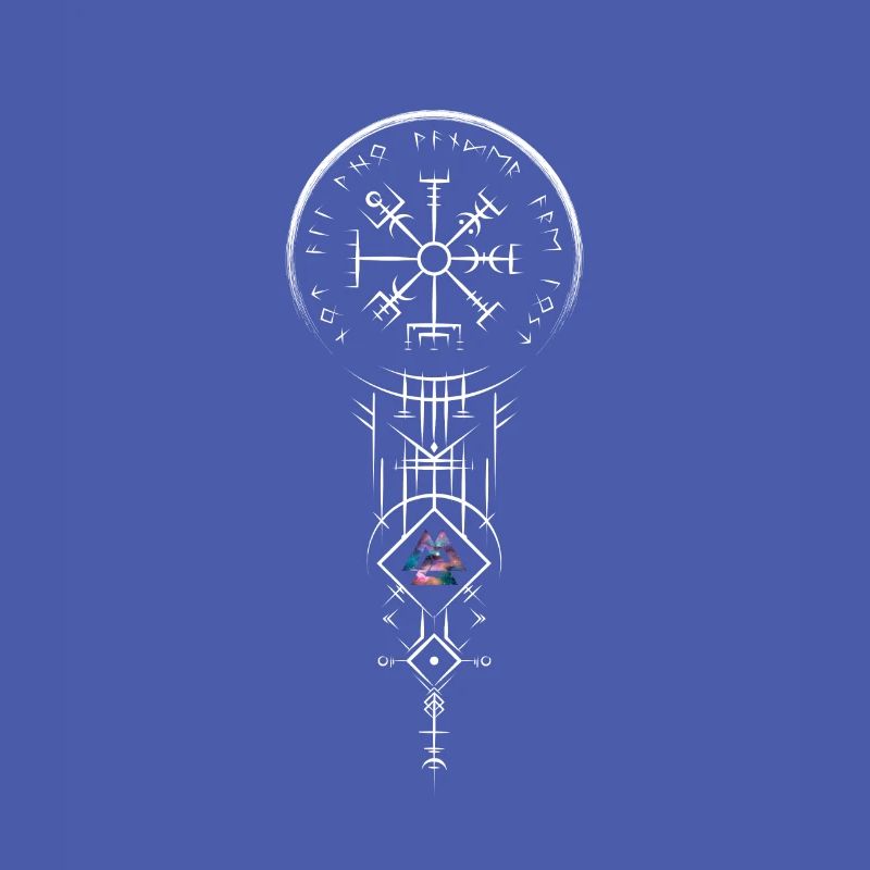 Celtic Vikinger Vegvisir compass Vikings