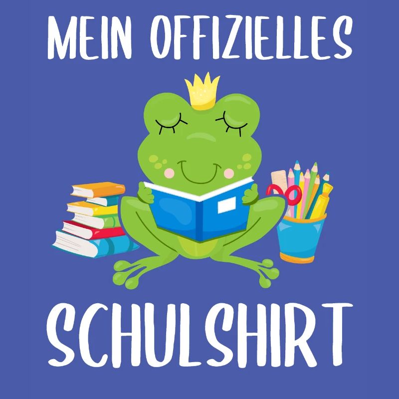 Frosch Schulshirt Schulbeginn Schule Geschenk