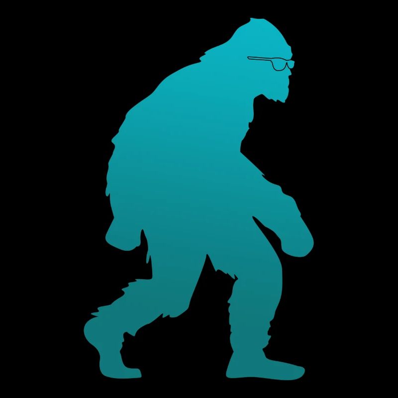 Bigfoot Sasquatch avec lunettes de soleil
