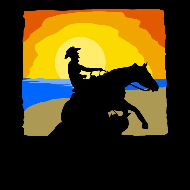 Reining Riding Beach Western Riding
