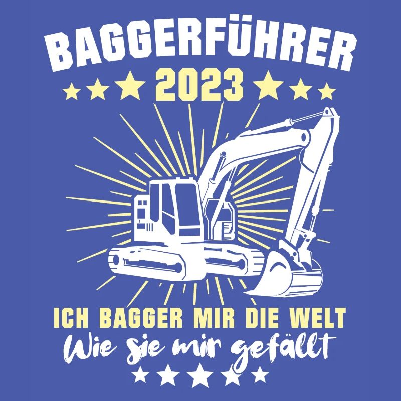 Baggerführer 2023 Baggerfahrer Bagger