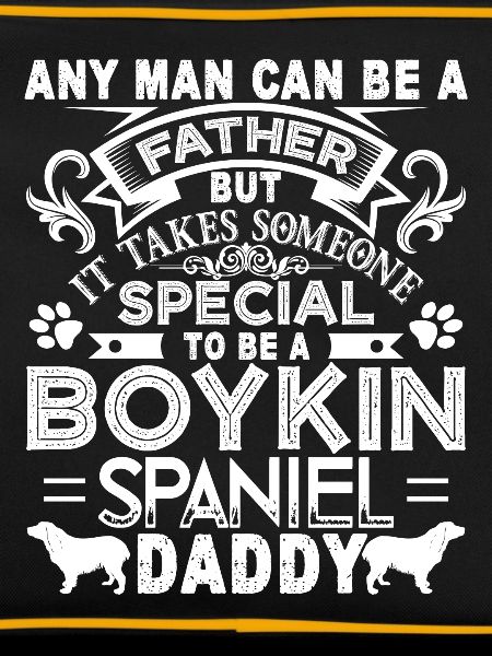Proud Boykin Spaniel Daddy