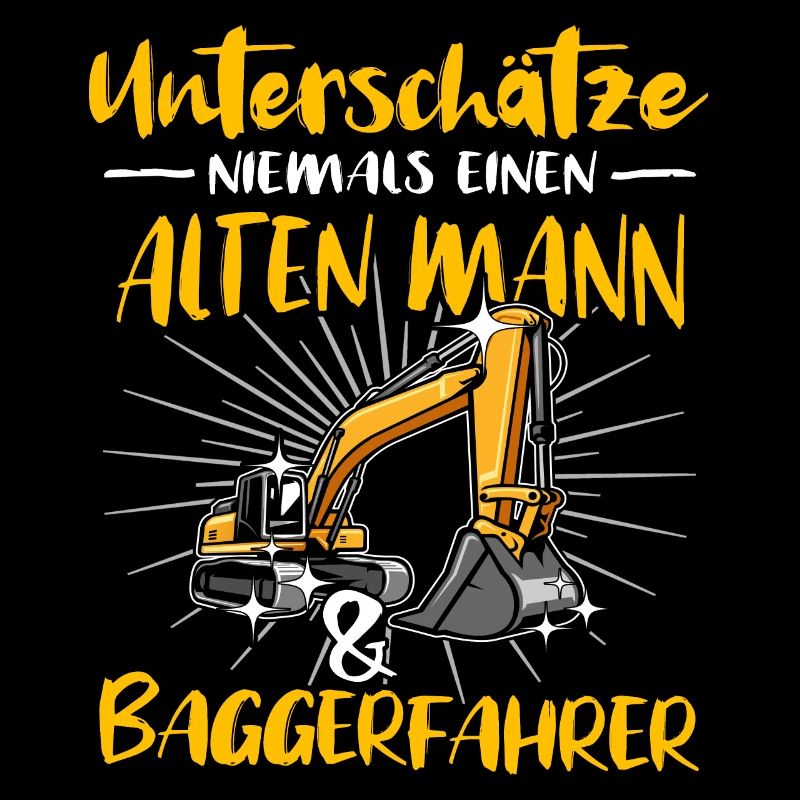 Baggerführer Bagger Baggerfahrer