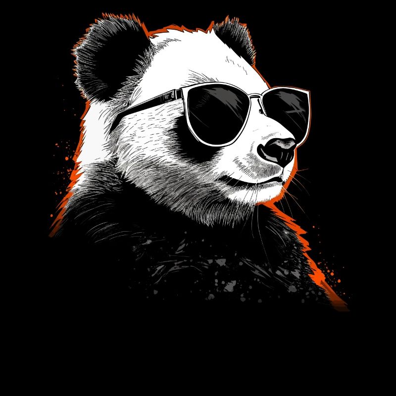 Lunettes de soleil panda