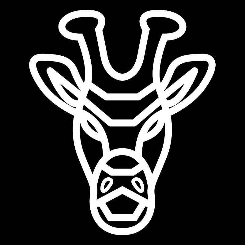 Giraffe Face Giraffe