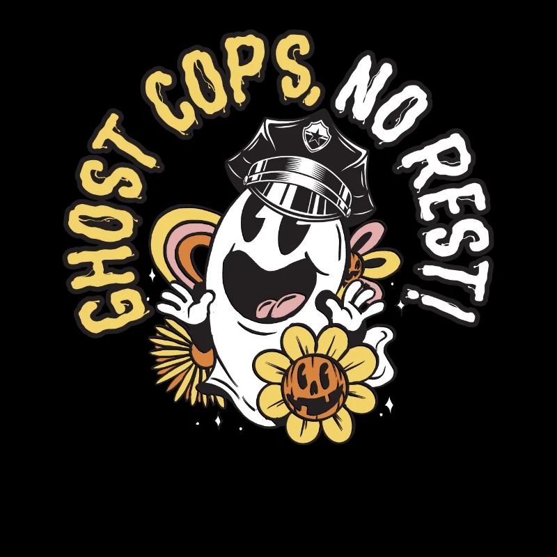Ghost cops, no rest! Policeman Spooky Hal