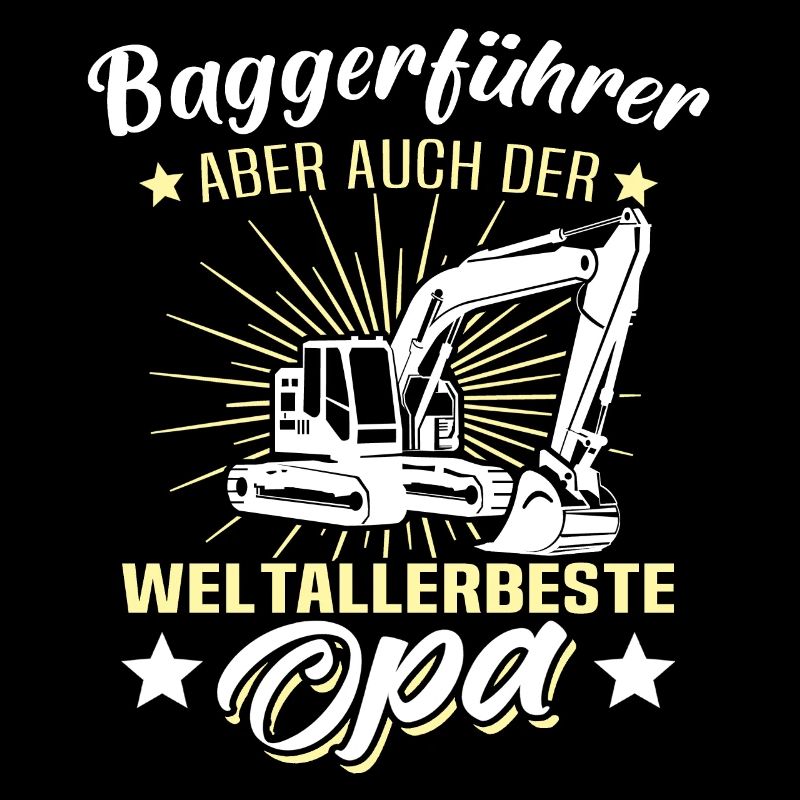 Baggerfahrer Opa