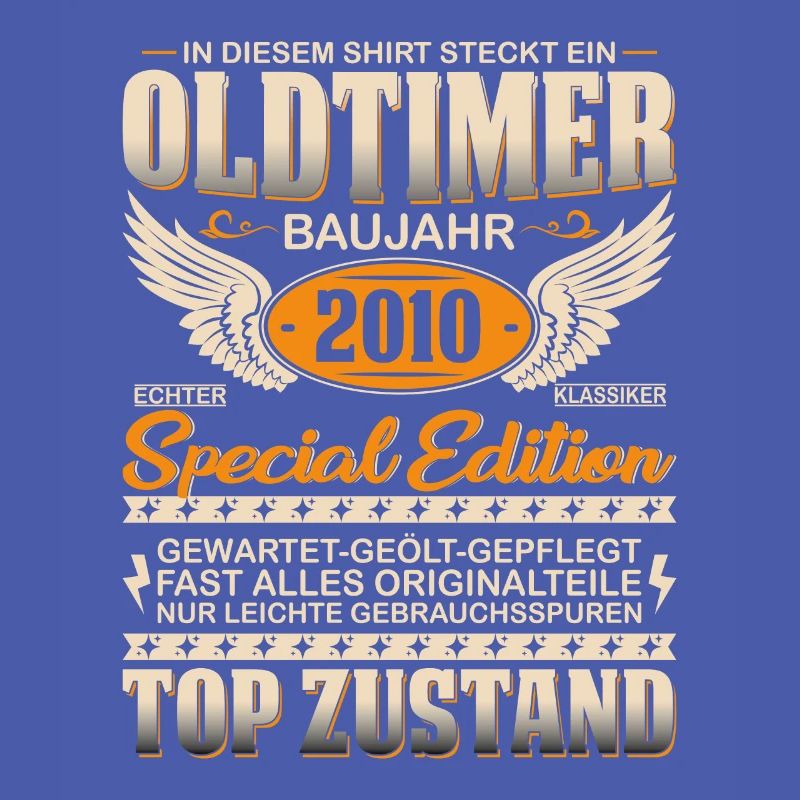 Vintage Oldtimer Geschenk 2010