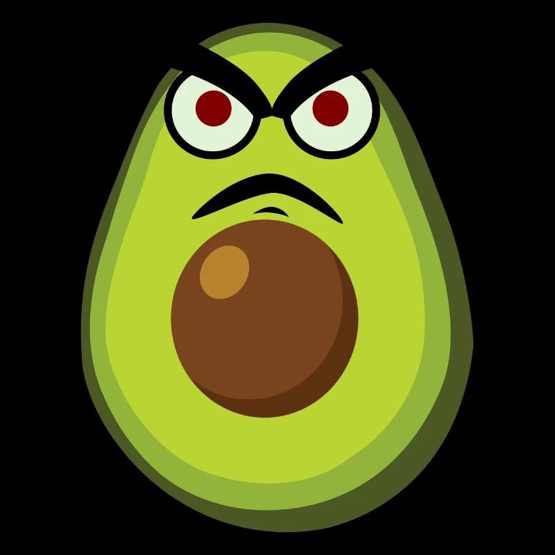 Avocados Grumpy Avocado