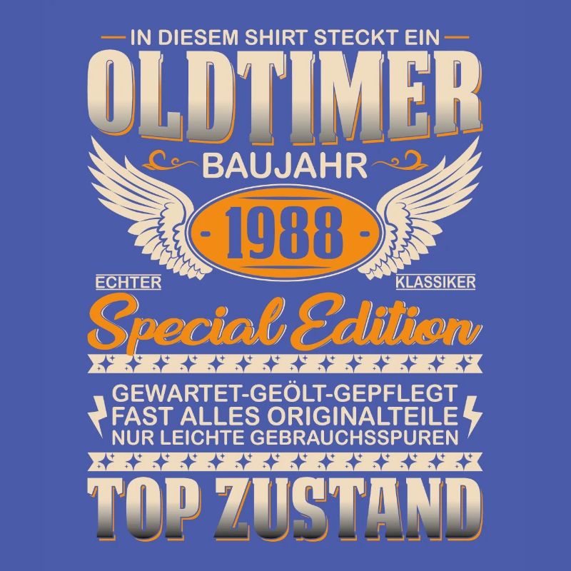 Oldtimer Geschenk '88 Geburtstag