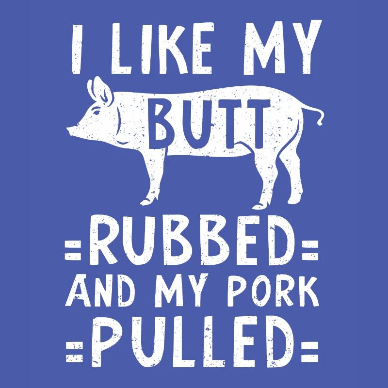 BBQ Pulled Pork Schwein Grill