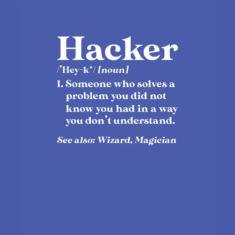 Hacker codeur ordinateur piratage cadeau