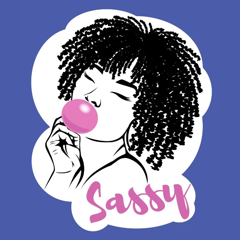 Sassy Chic with Afro Charm