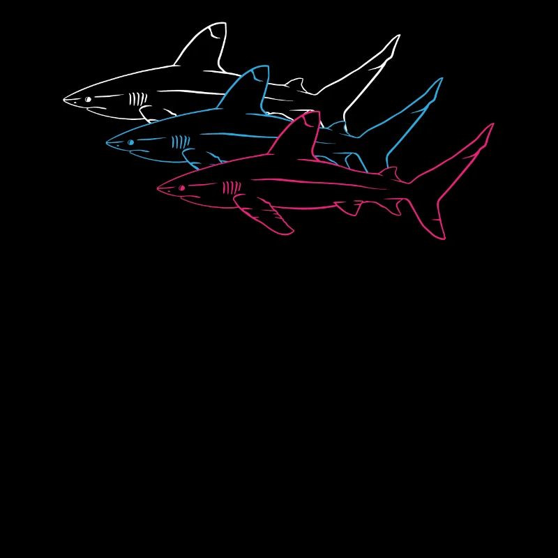Requins Néon Duo Majesté Océan