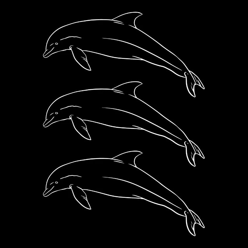 Dolphin Trio Oceanic Harmony Gift
